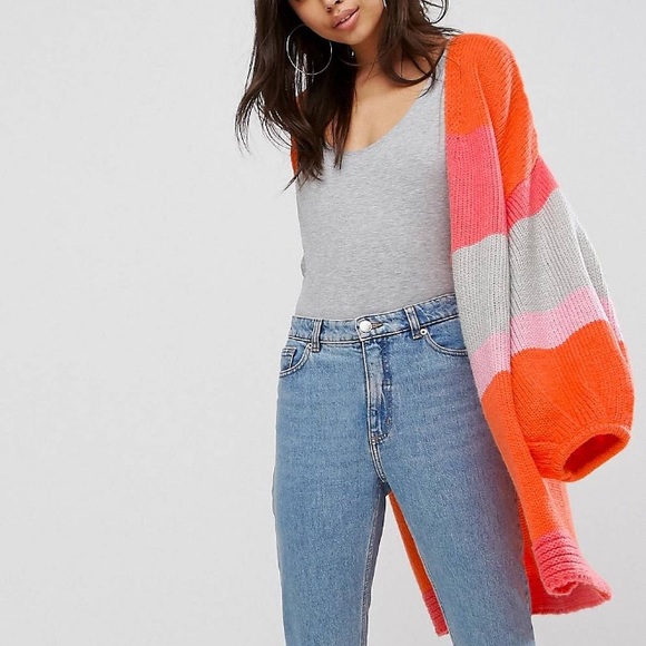 PrettyLittleThing Color block cardigan - Picture 4 of 4